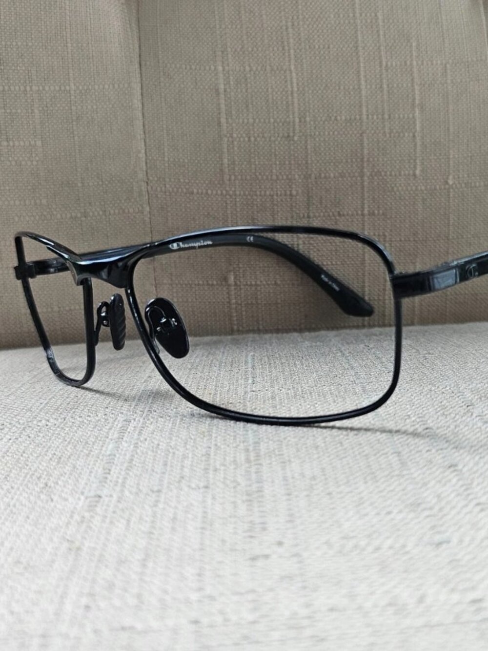 Champion Men Eyeglasses Frame Black Tone Metal Glasses CU6018 CO2 Eyewear
